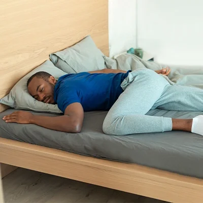 Chiropractic Randolph NJ Man Sleeping Soundly Chiropractic Randolph NJ Man Sleeping Soundly